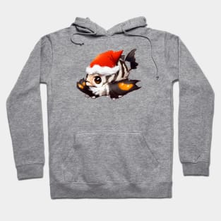 Cute Perch Drawing Hoodie